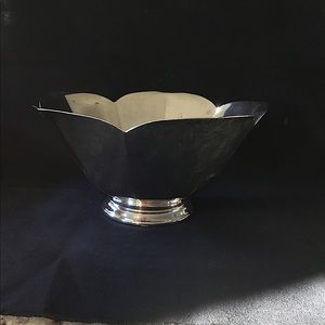 Silverplate serving bowl